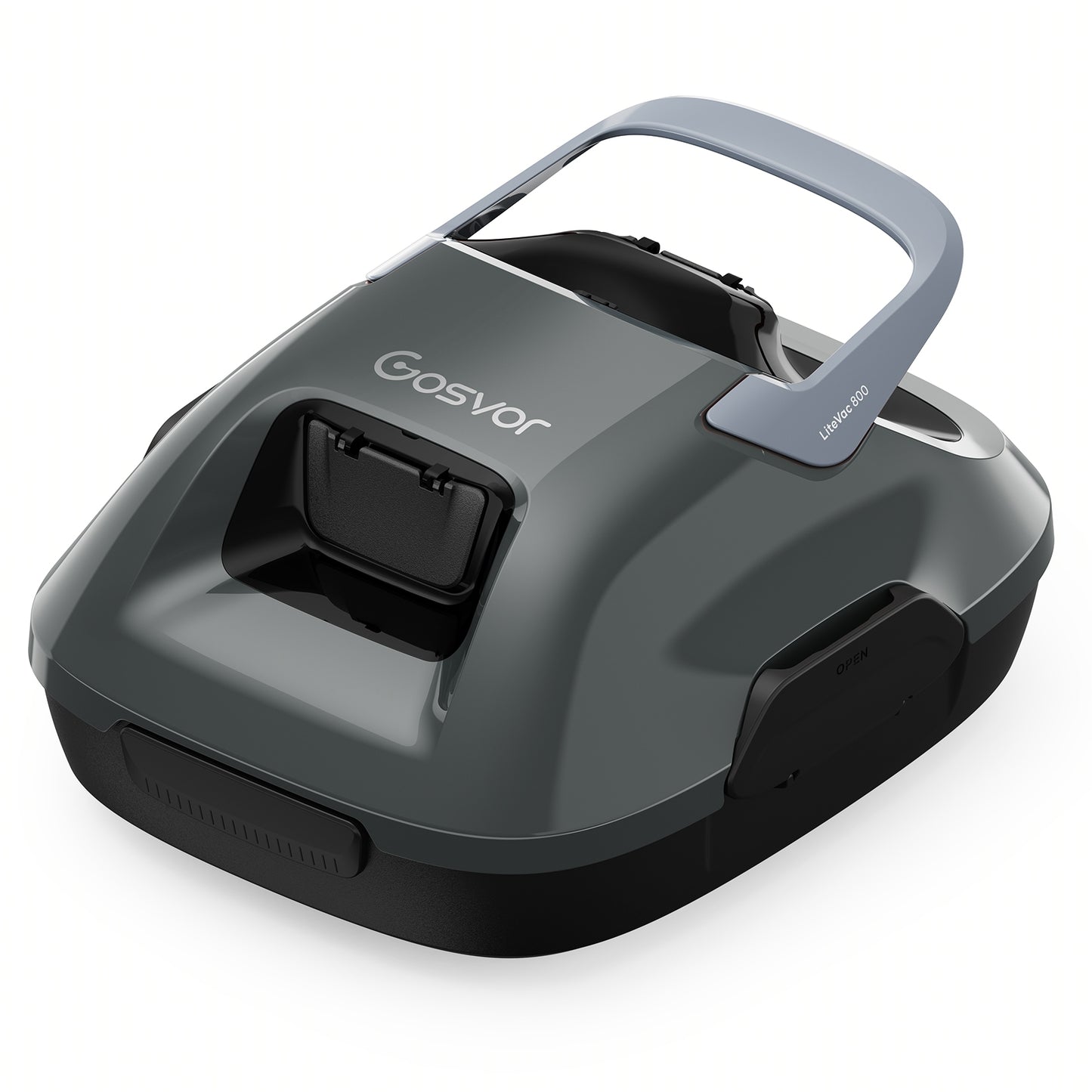 Gosvor LiteVac 800 Cordless Pool Vacuum for Above Ground Pools, Gray